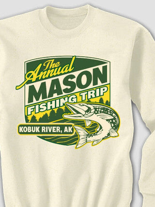 Fishing Trip : Printed Sweatshirts