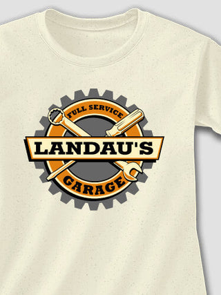 Garage : Adult Ladies Fitted T-Shirt