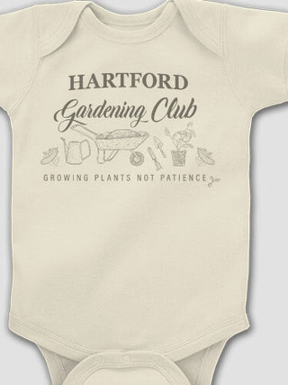 Gardening Club : Printed Baby Bodysuits