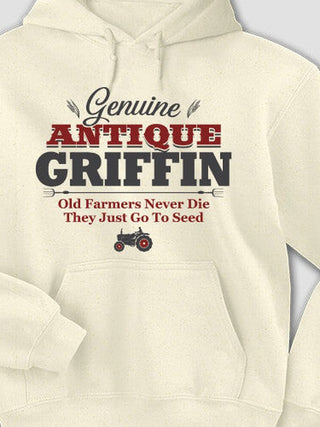 Genuine Antique Farmer : Printed Hoodies