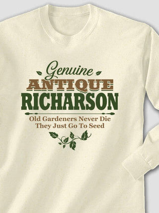 Genuine Antique Gardener : Printed Long Sleeves