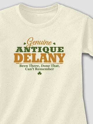 Genuine Irish Antique : Adult Ladies Fitted T-Shirt