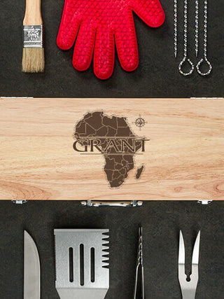 African Heritage : 10 Piece BBQ Set