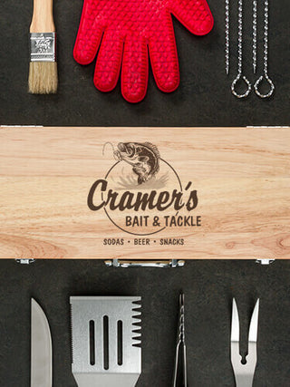 Bait and Tackle : 10 Piece BBQ Set
