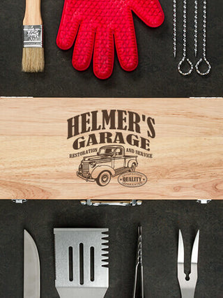 Classic Garage : 10 Piece BBQ Set
