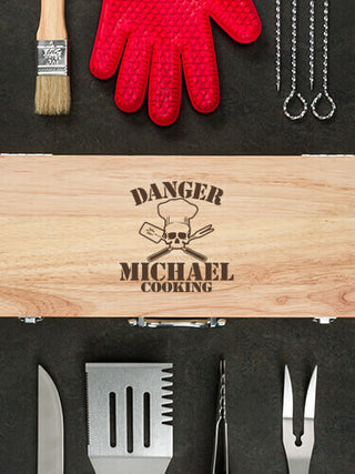 Cooking Danger : 10 Piece BBQ Set
