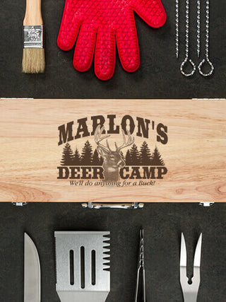 Deer Camp : 10 Piece BBQ Set
