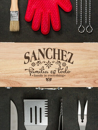 Familia es Todo : 10 Piece BBQ Set