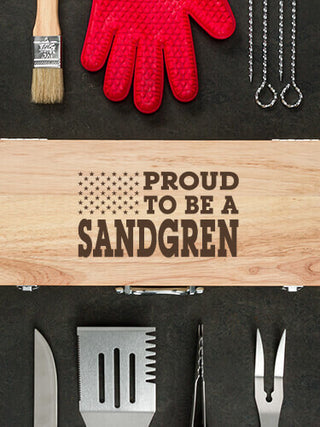 Family Flag : 10 Piece BBQ Set