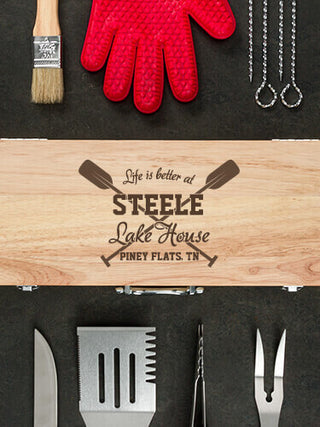 Lake House : 10 Piece BBQ Set