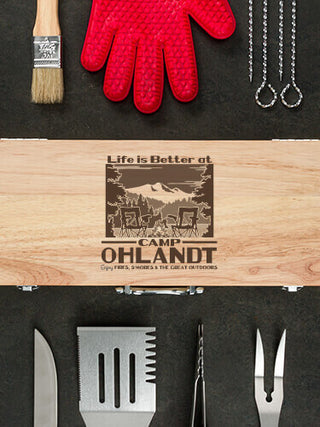 Life Is Better : 10 Piece BBQ Set