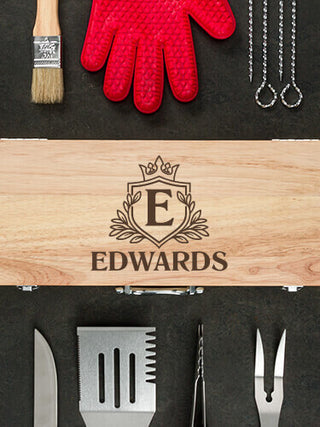 Regal Monogram : 10 Piece BBQ Set