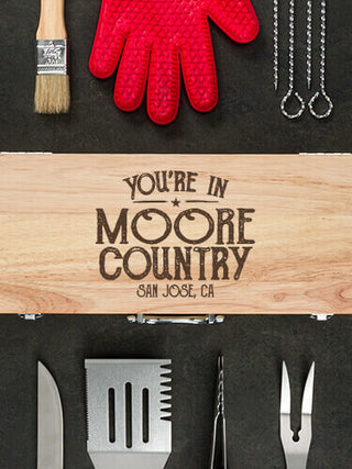 Your Country : 10 Piece BBQ Set