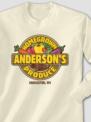 Homegrown Produce : Printed Long Sleeves