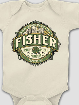 Irish Public House : Printed Baby Bodysuits