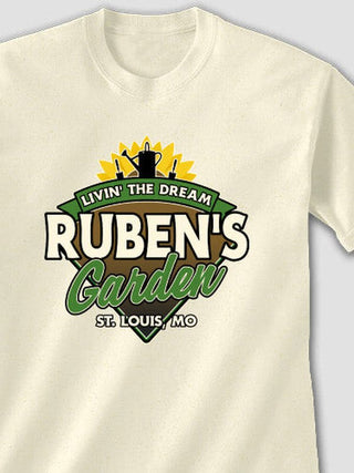 Livin' The Dream Garden : Printed T-Shirts