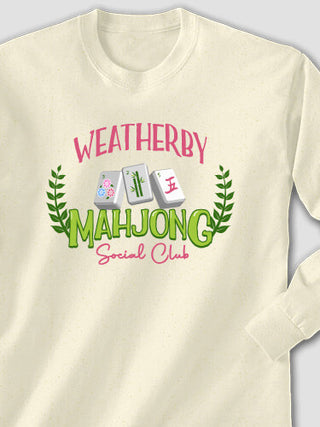 Mahjong : Printed Long Sleeves