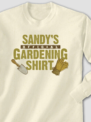 Official Gardening : Printed Long Sleeves