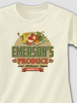 Produce : Adult Ladies Fitted T-Shirt