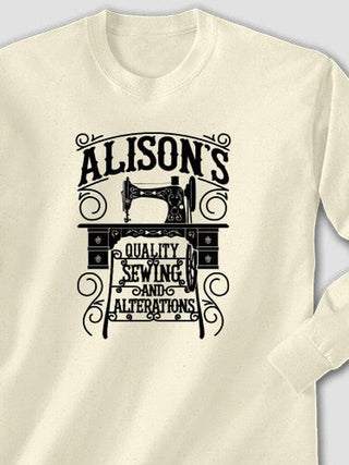 Sewing And Alterations : Printed Long Sleeves
