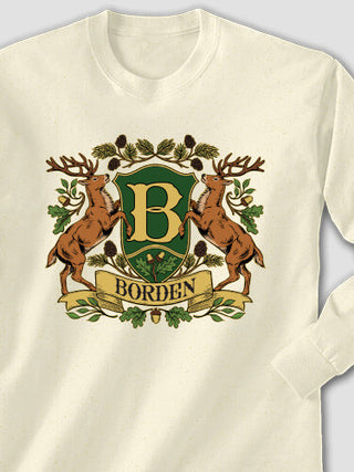 Stag Coat Of Arms : Printed Long Sleeves