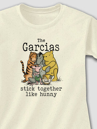 Stick Together : Adult Ladies Fitted T-Shirt