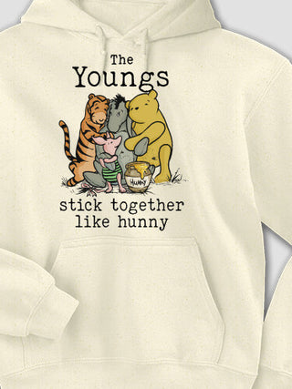 Stick Together : Printed Hoodies