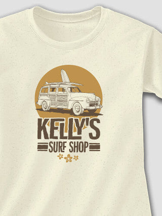 Surf Shop : Adult Ladies Fitted T-Shirt