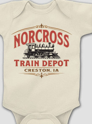 Train Depot : Printed Baby Bodysuits