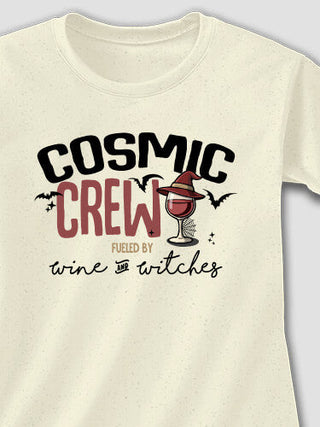 Wine And Witches : Adult Ladies Fitted T-Shirt