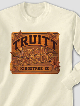 Wood Carving : Printed Long Sleeves