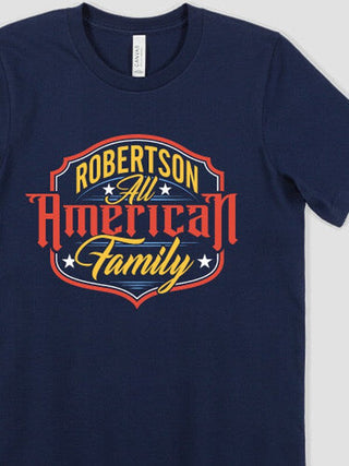 All-American Family : Premium Printed T-Shirts