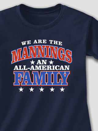 All American : Adult Ladies Fitted T-Shirt