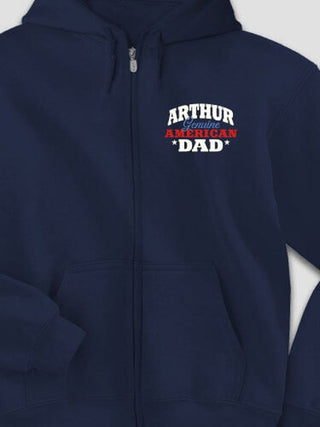 American Dad : Embroidered Zip Hoodies