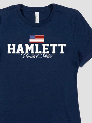 American Flag : Premium Printed T-Shirts