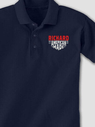 American Made : Embroidered Polo Shirts