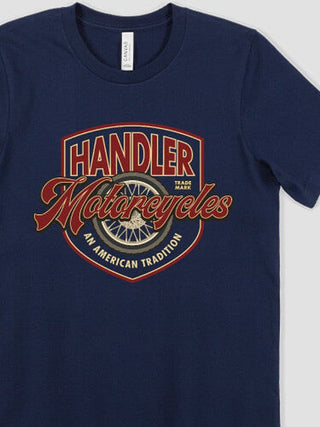 American Motorcycle Tradition : Premium Printed T-Shirts
