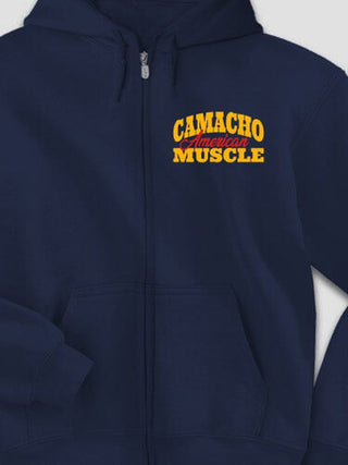 American Muscle Car : Embroidered Zip Hoodies
