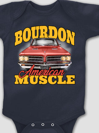 American Muscle Car : Printed Baby Bodysuits