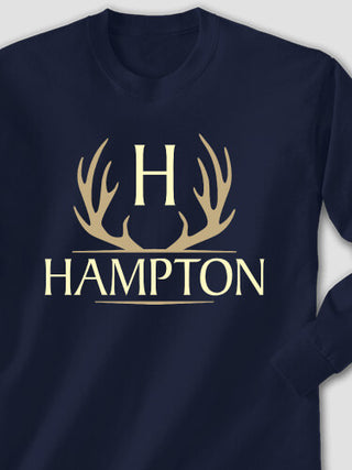 Antler Monogram : Printed Long Sleeves