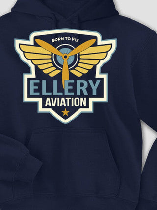 Aviation Patch : Printed Hoodies