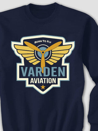 Aviation Patch : Printed Sweatshirts
