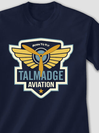 Aviation Patch : Printed T-Shirts