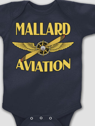 Aviation : Printed Baby Bodysuits