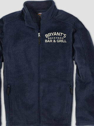 Backyard Bar and Grill : Embroidered Fleece Jackets