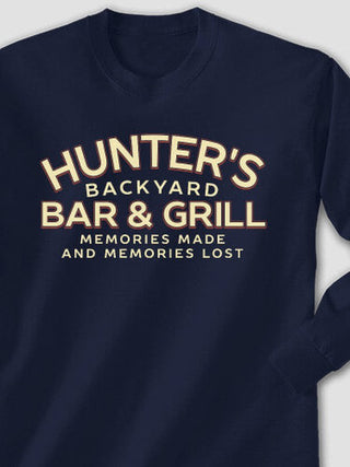 Backyard Bar and Grill : Printed Long Sleeves