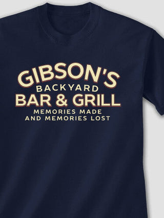 Backyard Bar and Grill : Printed T-Shirts