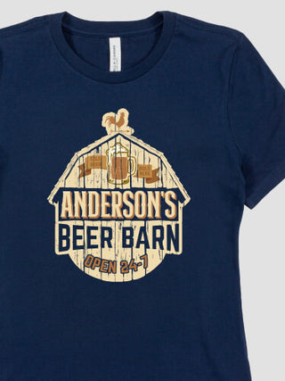 Beer Barn : Premium Ladies T-Shirts