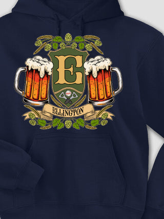 Beer Coat Of Arms : Printed Hoodies