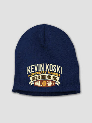 Beer Drinking Hall Of Fame : Embroidered Beanies